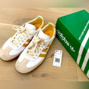 Adidas Samba OG 💛 “SPORTY & RICH - White Bold Gold” sneakers
